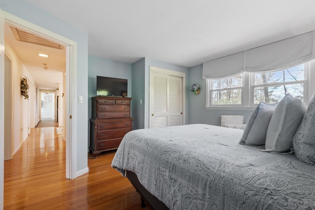 18 Howe Avenue Shrewsbury, MA 01545 - Photo 12 of 42 a bedroom with a bed and wooden floor