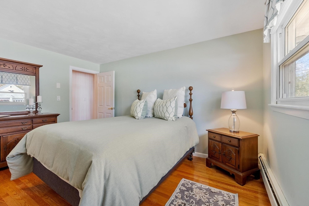 18 Howe Avenue Shrewsbury, MA 01545 - Photo 16 of 42 a bedroom with a bed and wooden floor