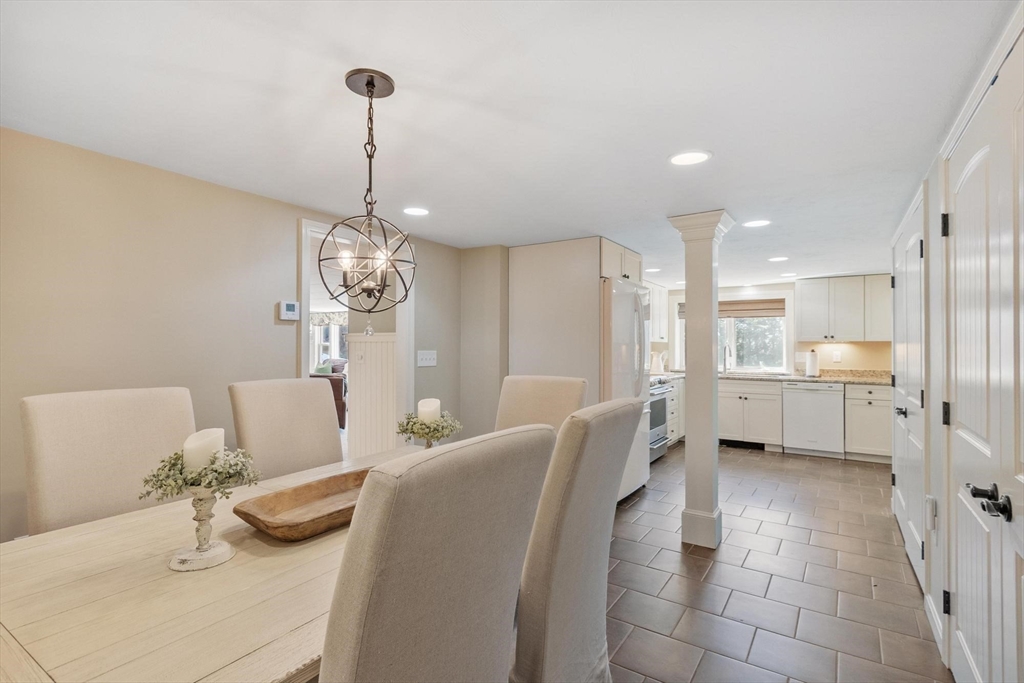 18 Howe Avenue Shrewsbury, MA 01545 - Photo 31 of 42 a very nice looking dining room with a table and chairs
