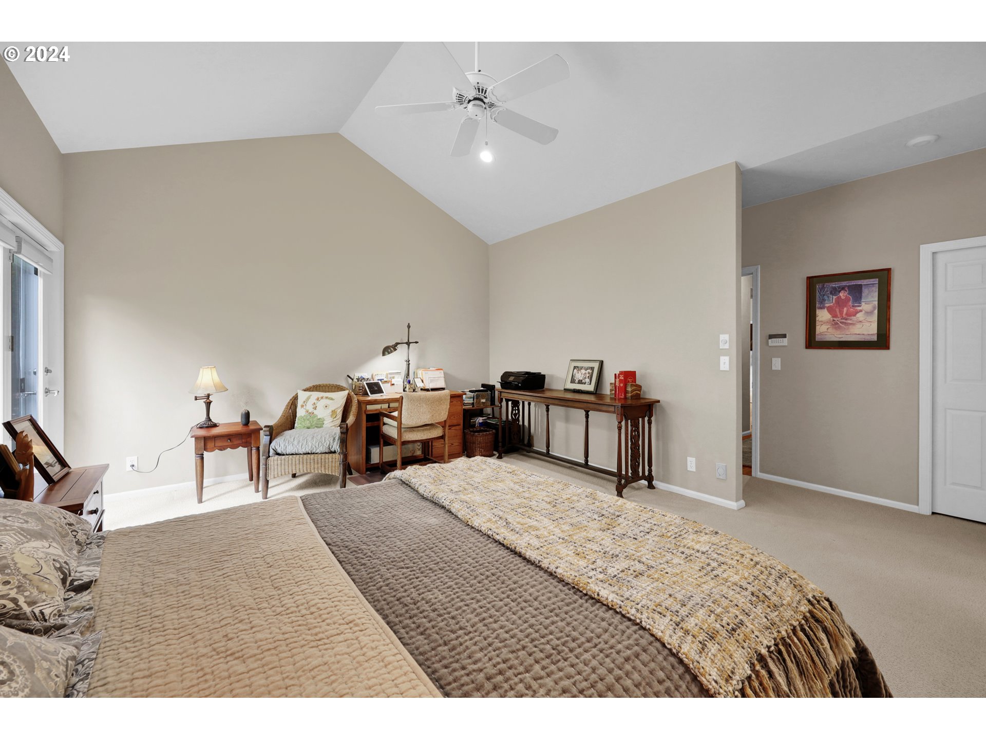 1281 Spyglass Drive Eugene, OR 97401 - Photo 20 of 37 a bed room with a bed and a chair