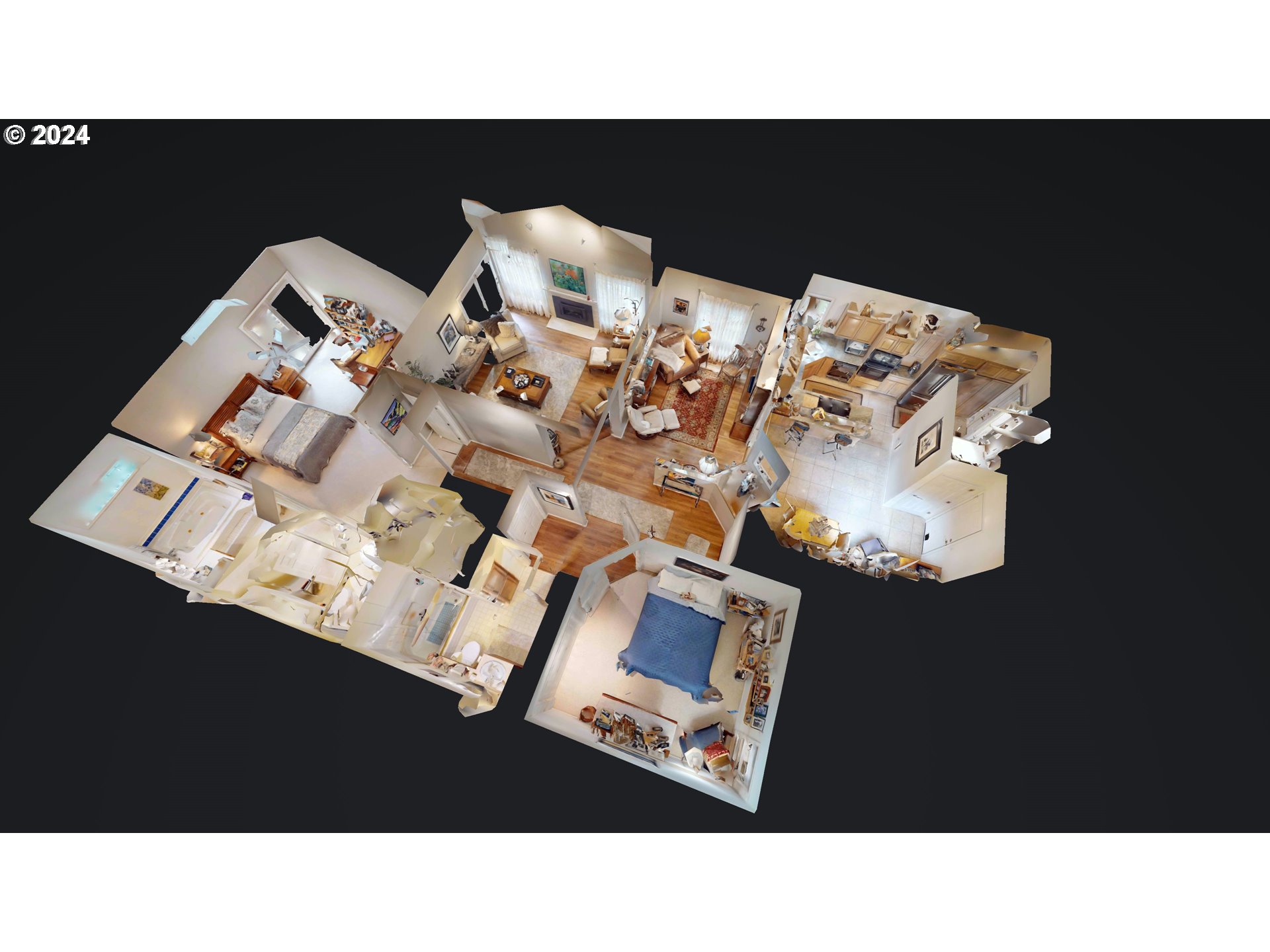 1281 Spyglass Drive Eugene, OR 97401 - Photo 37 of 37 a black and white photo of a living room