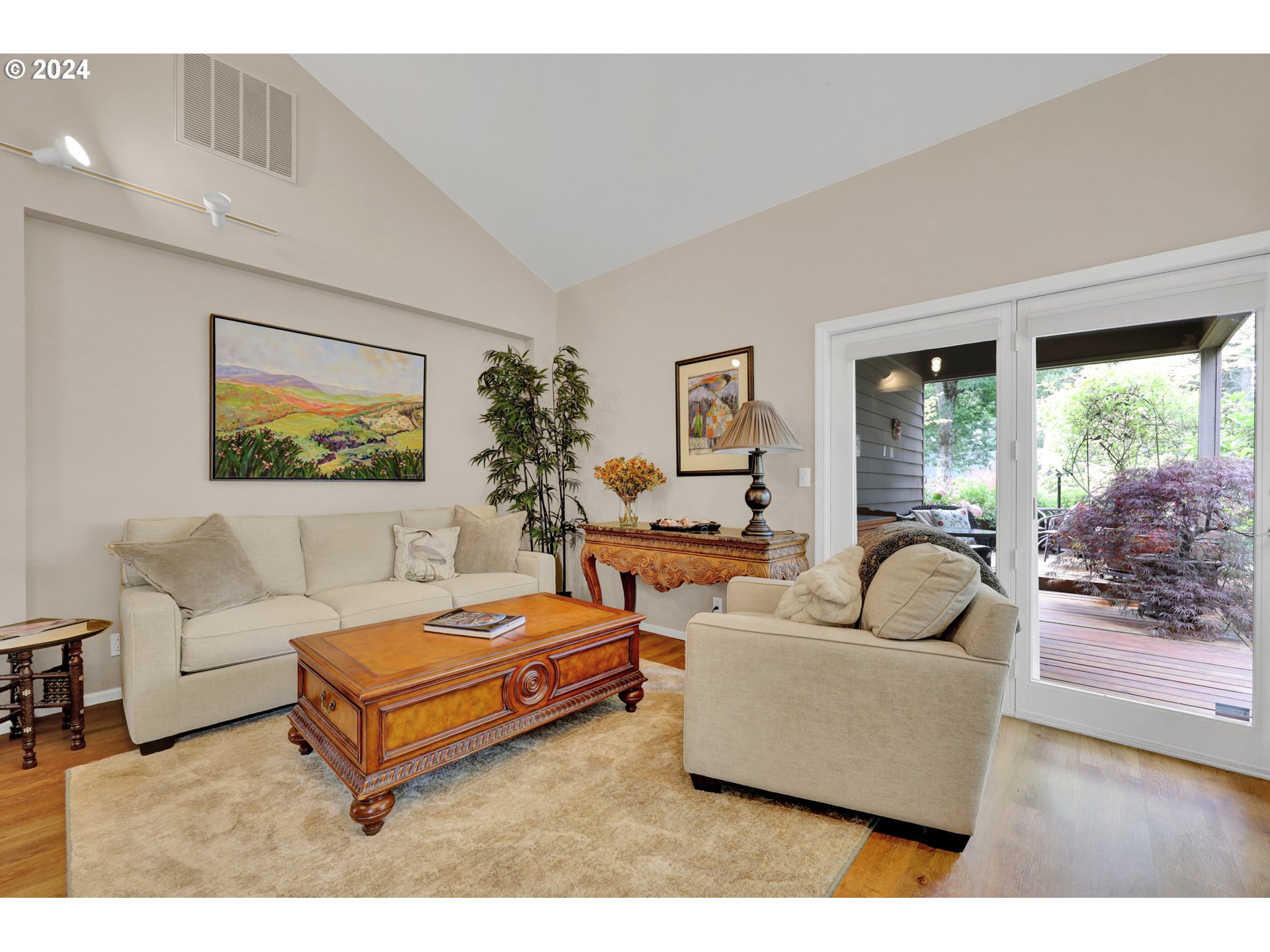 1281 Spyglass Drive Eugene, OR 97401 - Photo 7 of 37 a living room with furniture and a large window