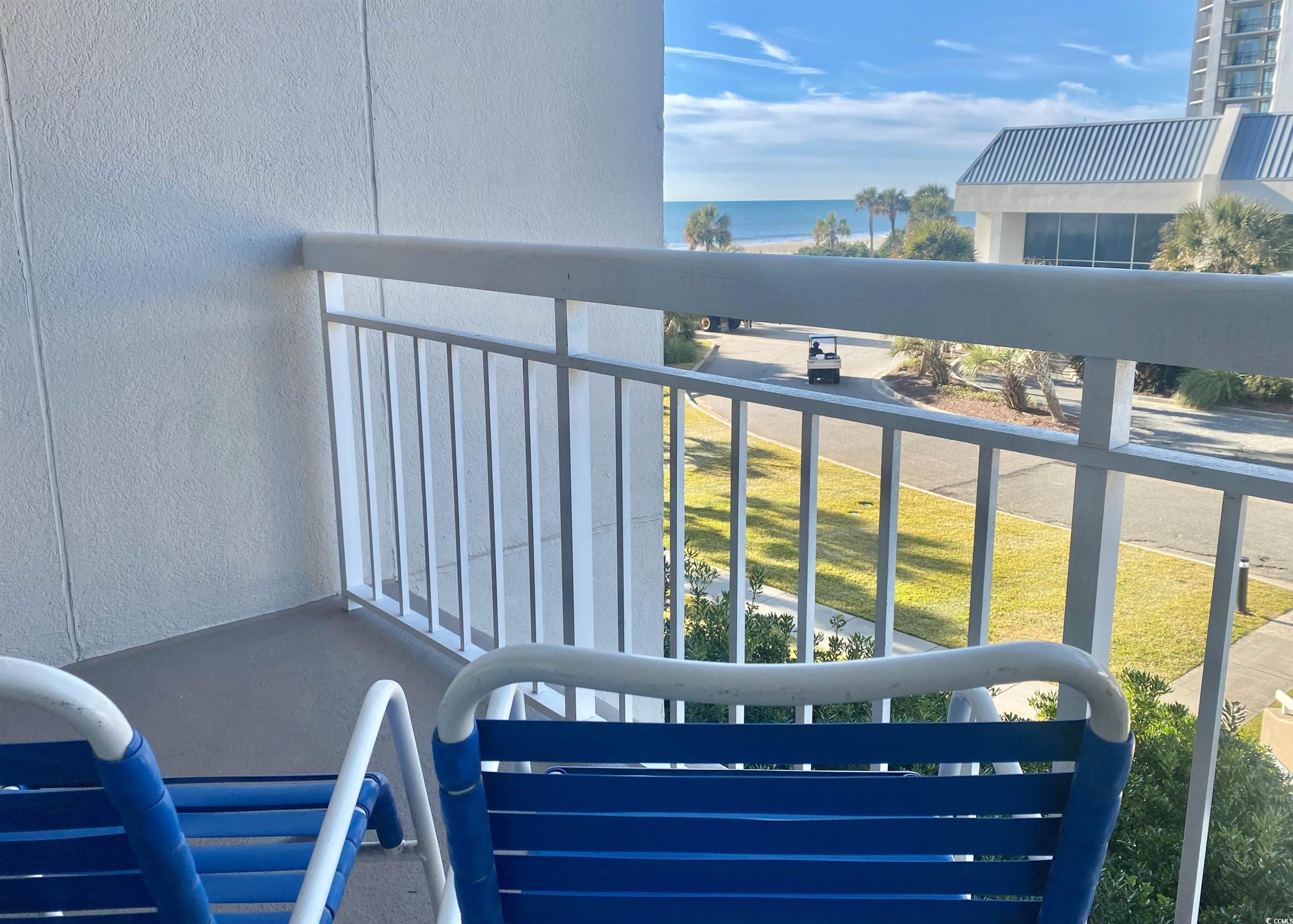 9820 Queensway Boulevard, Unit 206 Myrtle Beach, SC 29572 - Photo 18 of 40 Balcony featuring a water view