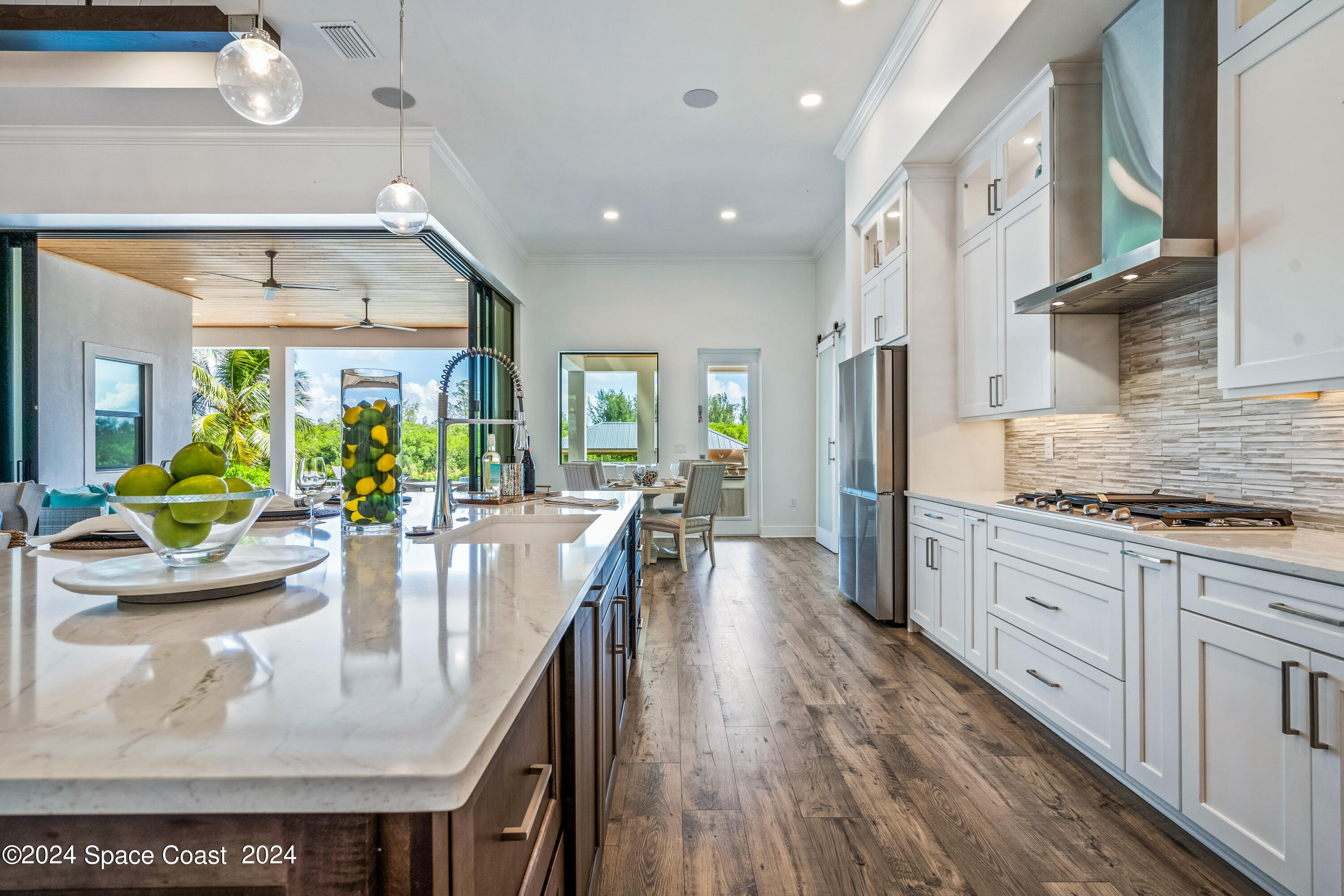 Undisclosed Address Vero Beach, FL 32963 - Photo 12 of 36 an open kitchen with granite countertop lots of counter top space