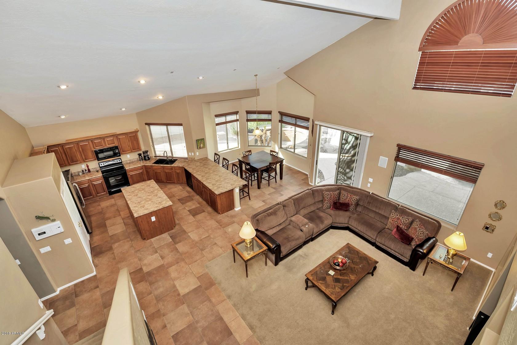 3730 South Martingale Road Gilbert, AZ 85297 - Photo 17 of 32 View of Kitchen and family room