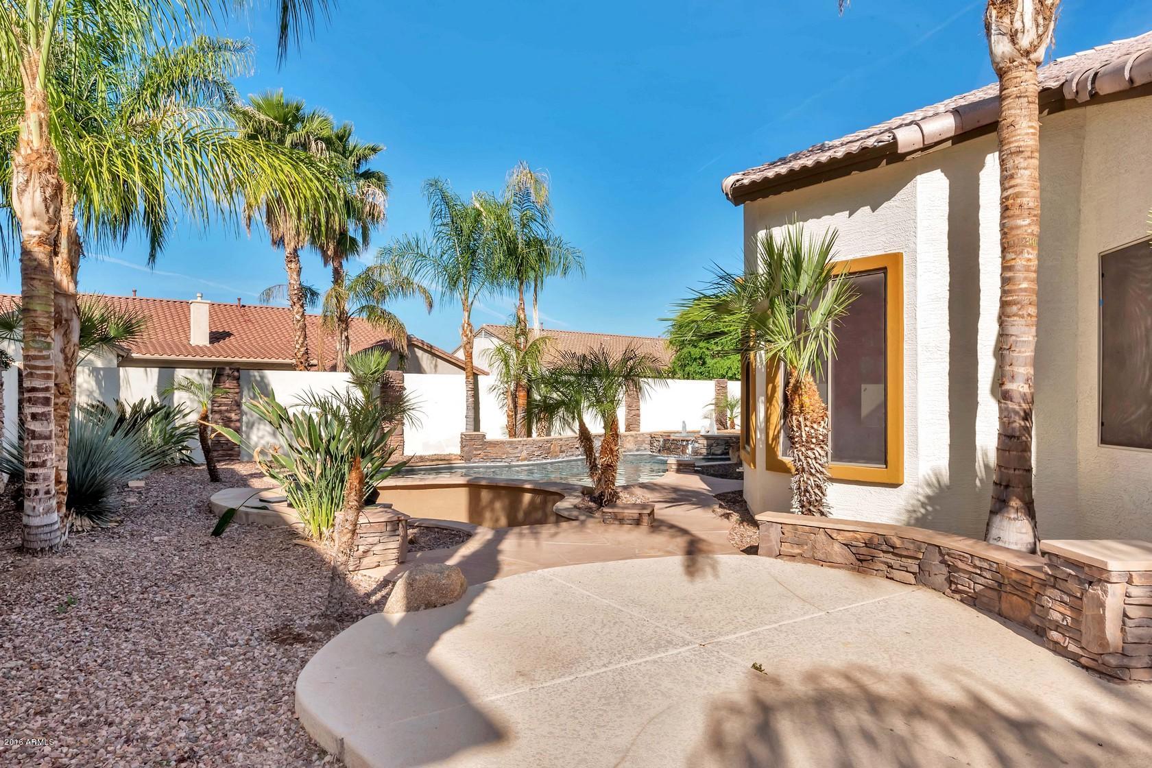 3730 South Martingale Road Gilbert, AZ 85297 - Photo 29 of 32 Patio on south side of house