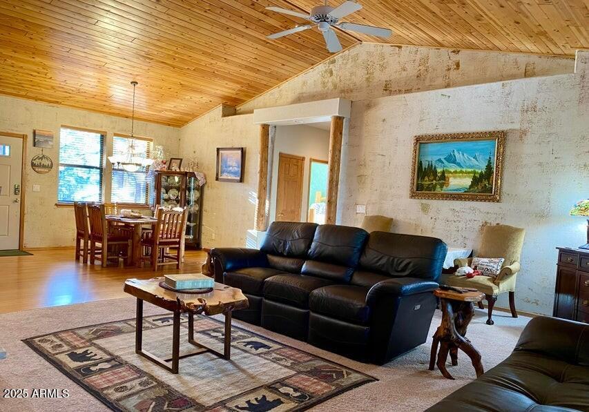 1100 South Pinon Drive Show Low, AZ 85901 - Photo 8 of 30 a living room with furniture and a wooden floor