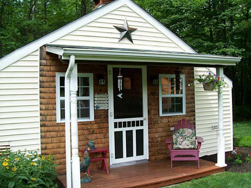 65 Frost Road Lyman, ME 04002 - Photo 9 of 34 Exterior Front. Potting shed/chicken...