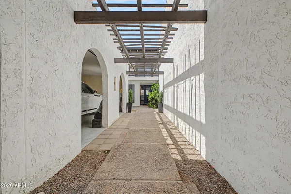a view of entryway with livingroom and furniture