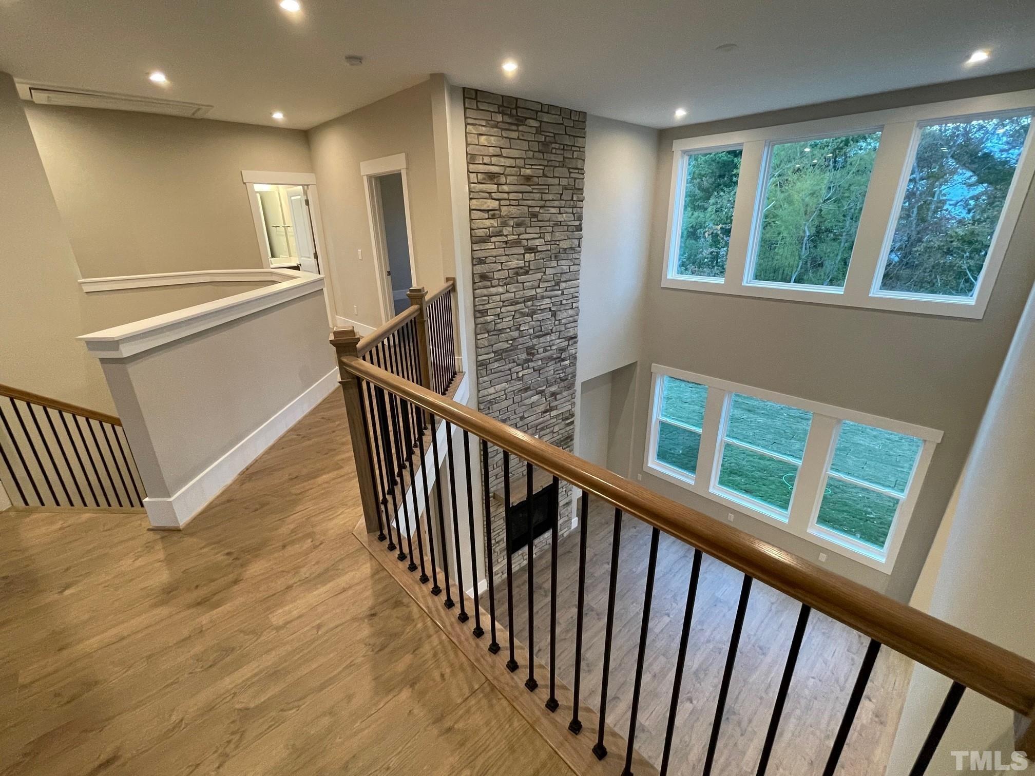 2017 Big Panther Drive Willow Spring, NC 27592 - Photo 32 of 35 a view of a hallway with stairs