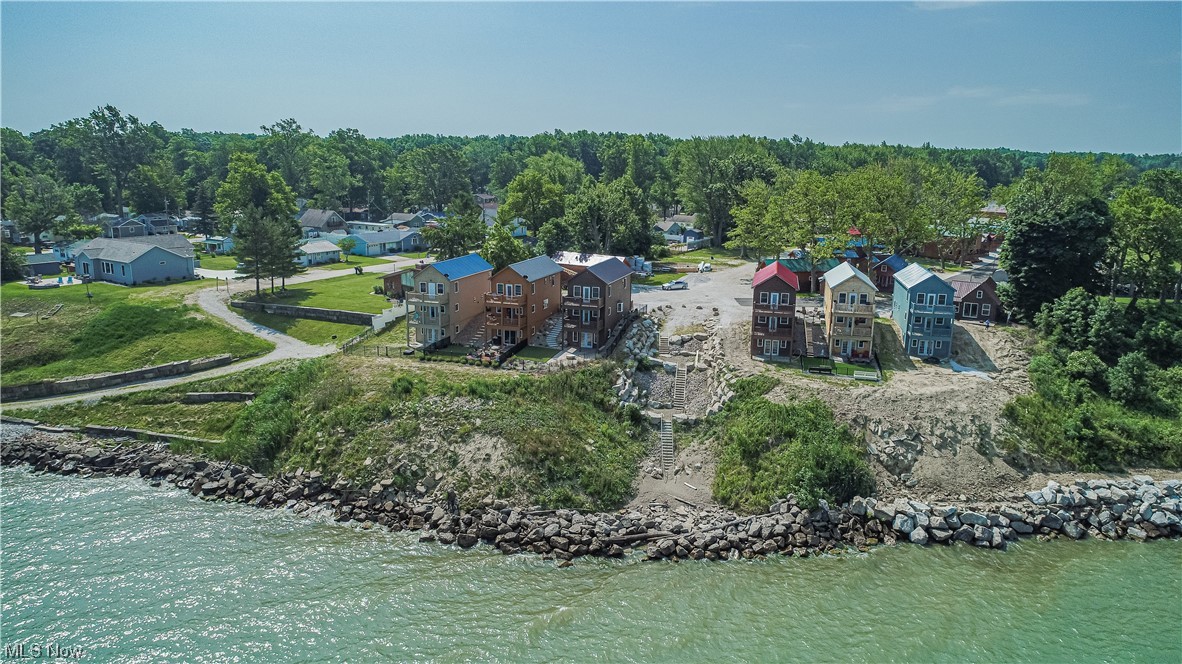 5919 Lake Road West, Unit 8 Ashtabula, OH 44004 - Photo 29 of 35 Birds eye view of the Lake Access point for the Development