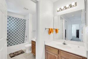 4563 Yellowgold Road East, Unit 107 Kissimmee, FL 34746 - Photo 13 of 22 primary bath-1