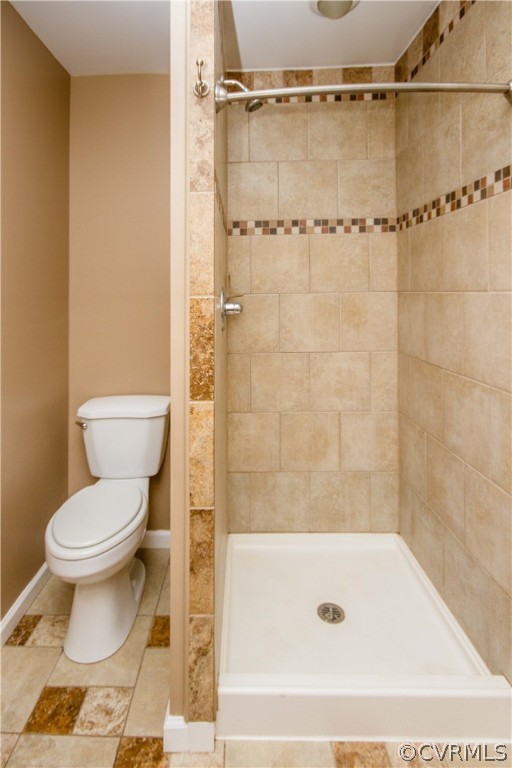 15514 Nash Road Dewitt, VA 23840 - Photo 18 of 23 a bathroom with a toilet and a shower
