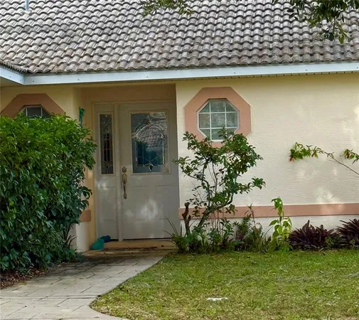 a view of outdoor space and yard