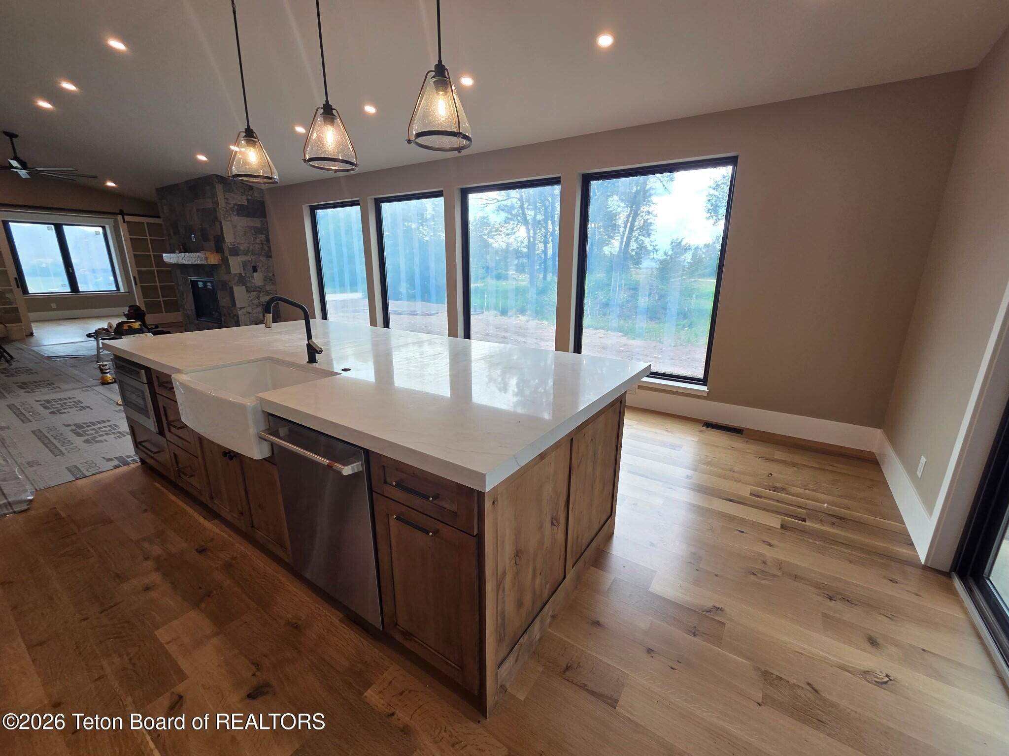 1154 Shadow Lane Victor, ID 83455 - Photo 3 of 8 Kitchen and great room