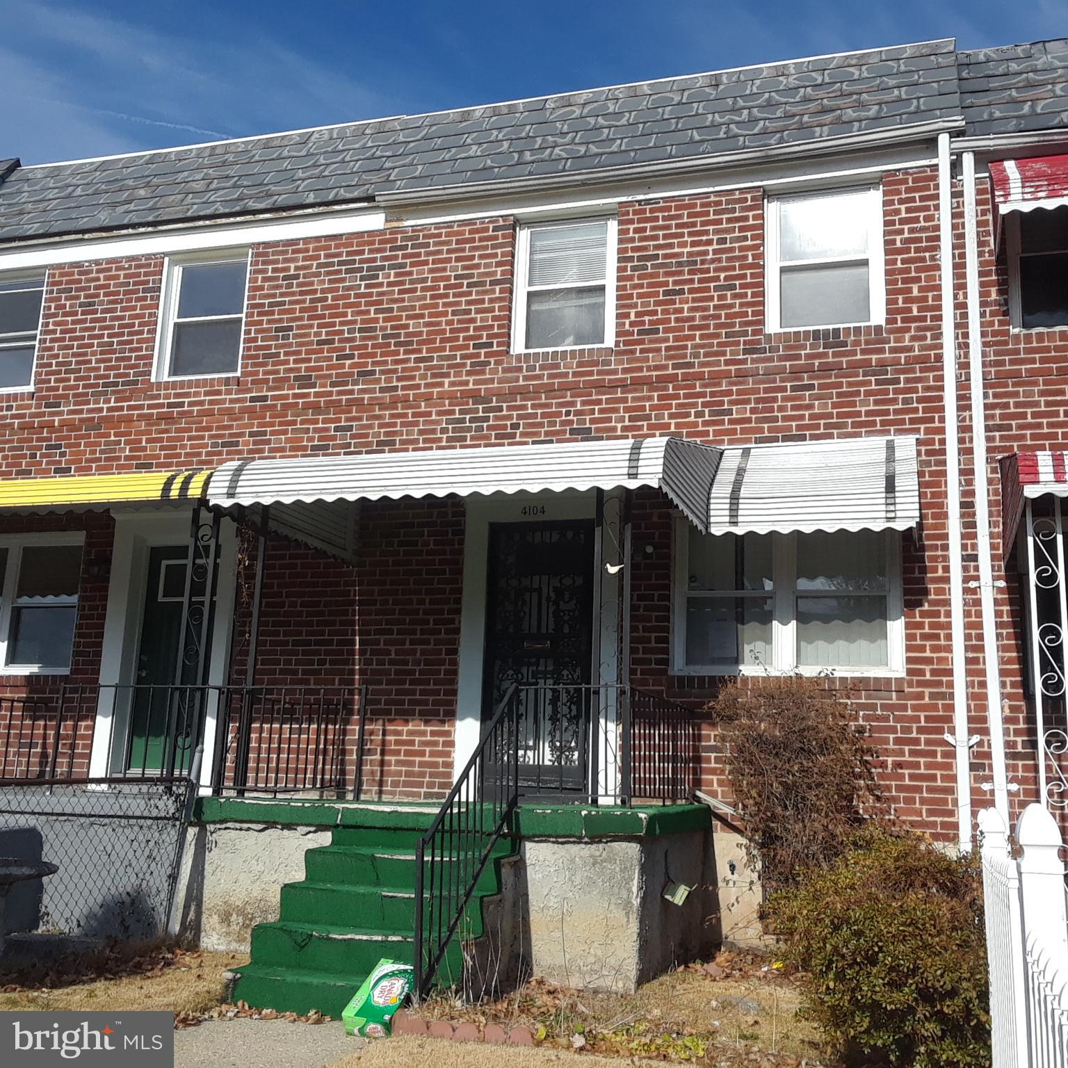 4104 Rokeby Road Baltimore, MD 21229 - Photo 3 of 15 Exterior (Front)
