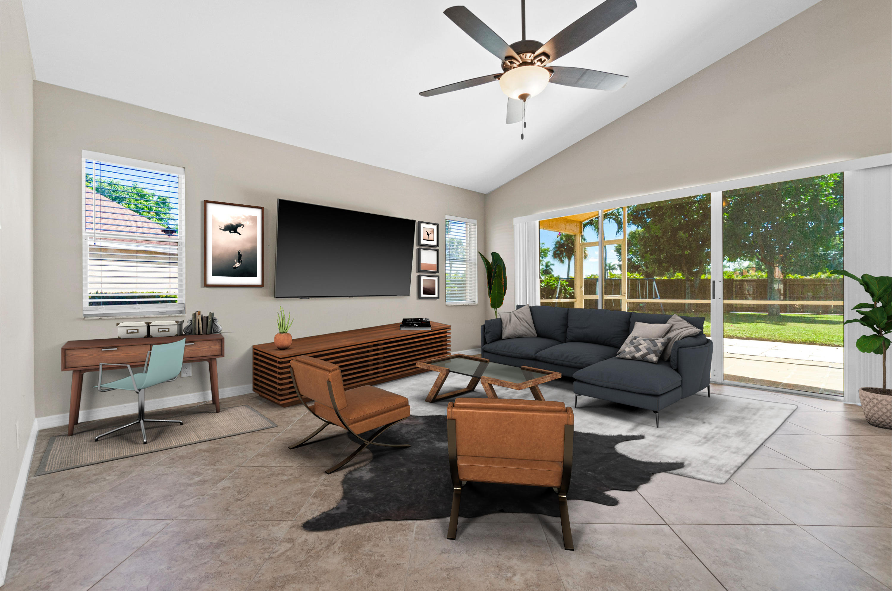 9482 Aegean Drive Boca Raton, FL 33496 - Photo 3 of 50 Living room staged