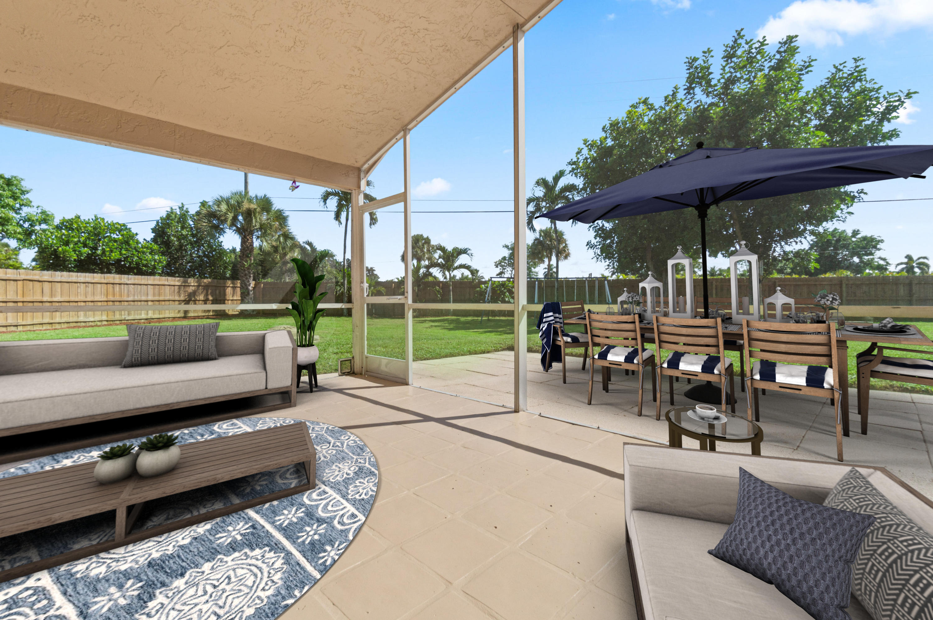9482 Aegean Drive Boca Raton, FL 33496 - Photo 4 of 50 staged patio