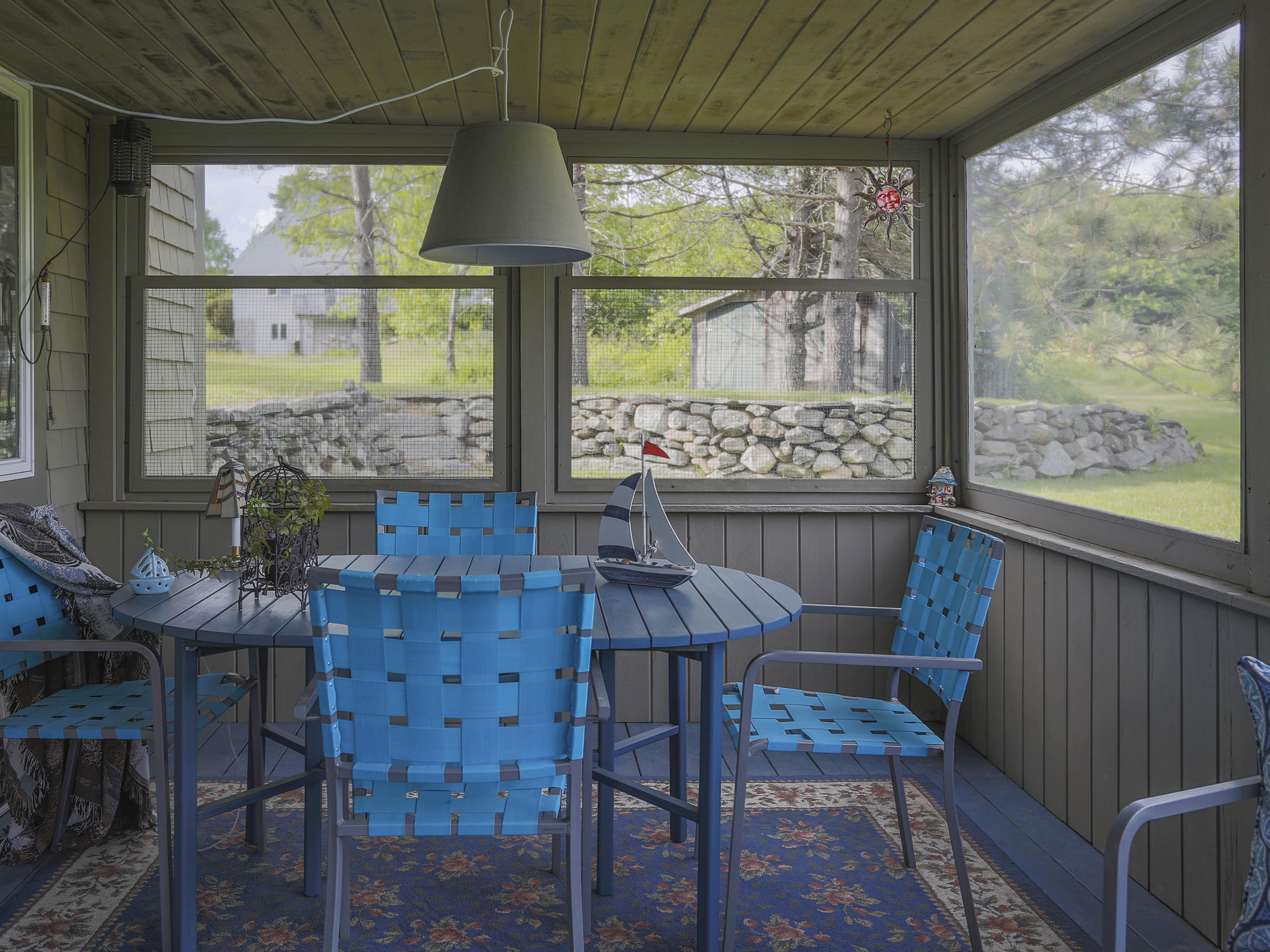 365 West Washington Road Washington, ME 04574 - Photo 18 of 54 Great Screened in Sunroom
