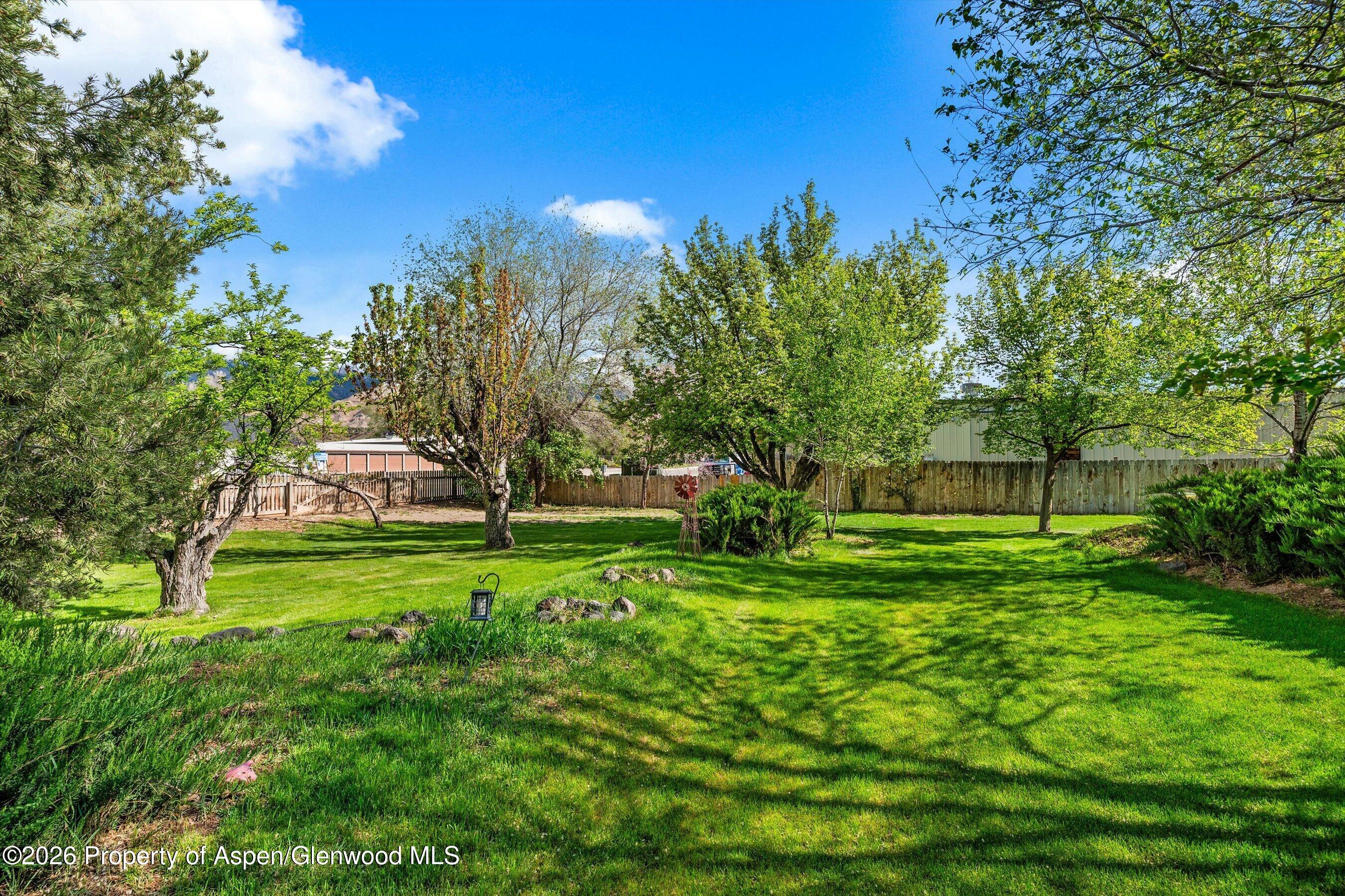 127 Cardinal Way Parachute, CO 81635 - Photo 38 of 41 a garden with trees in front of it