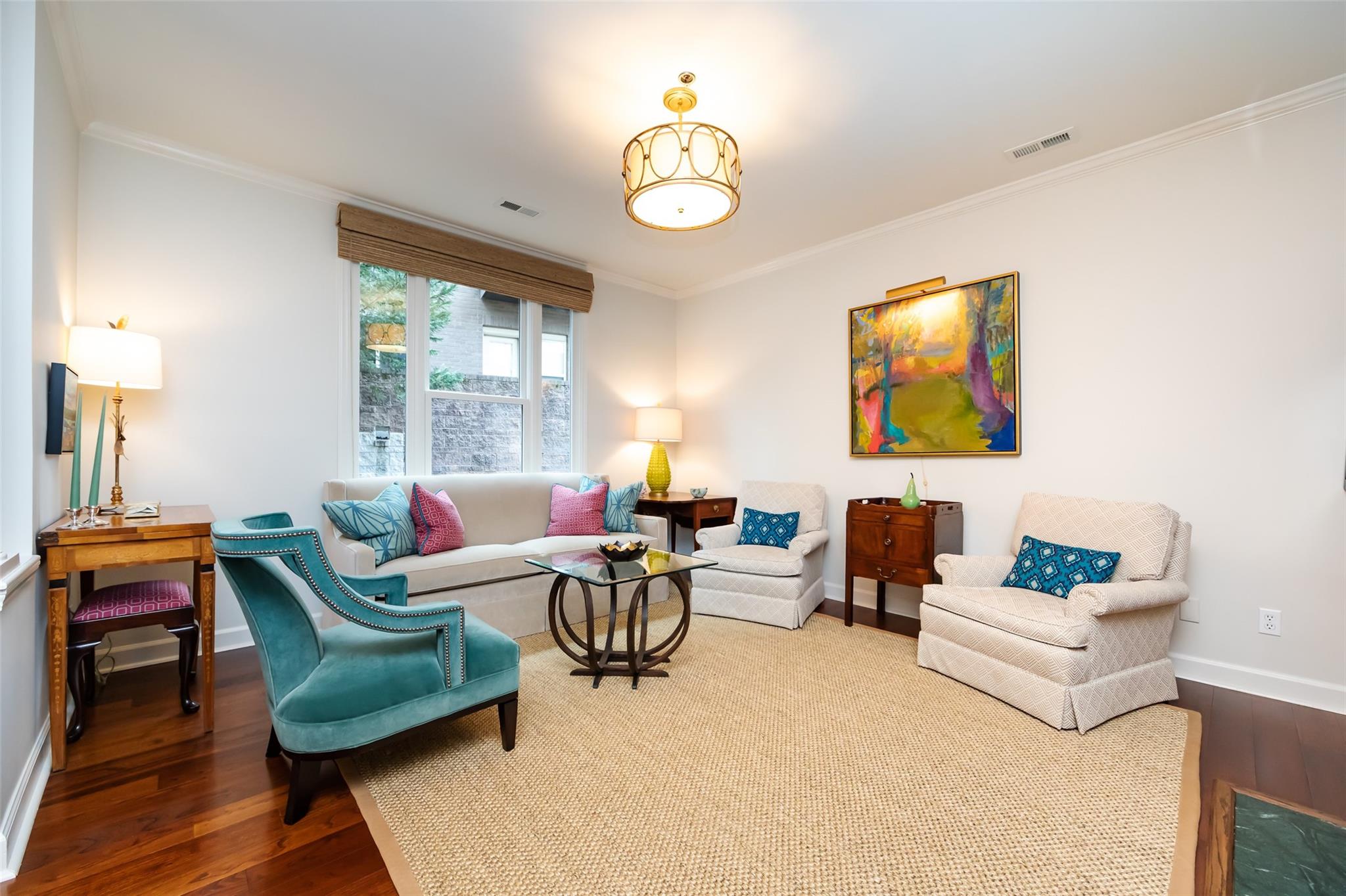 416 Queens Road, Unit 6 Charlotte, NC 28207 - Photo 11 of 37 a living room with furniture and a window