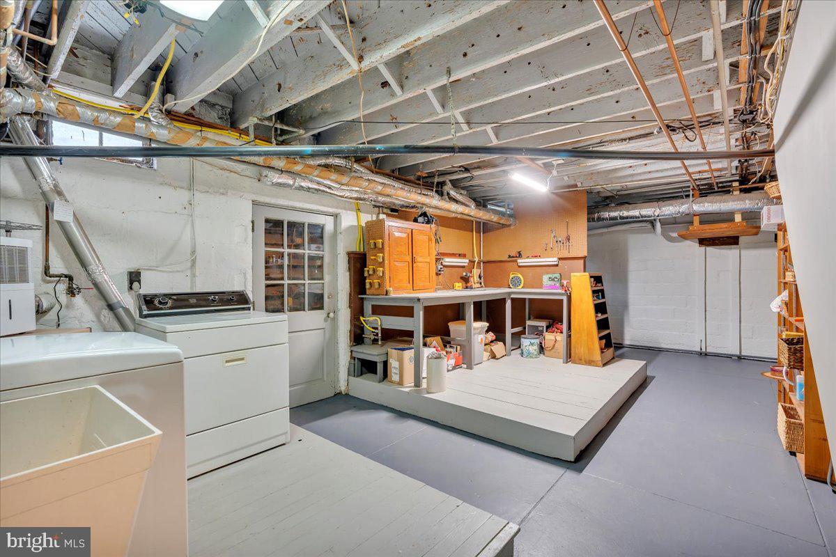 316 Chews Landing Road Haddonfield, NJ 08033 - Photo 39 of 55 Laundry & Workbench Area