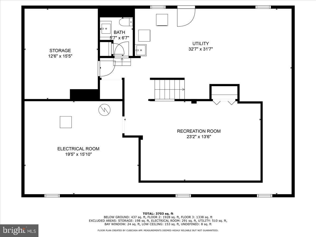 316 Chews Landing Road Haddonfield, NJ 08033 - Photo 53 of 55 Floor Plan - Basement