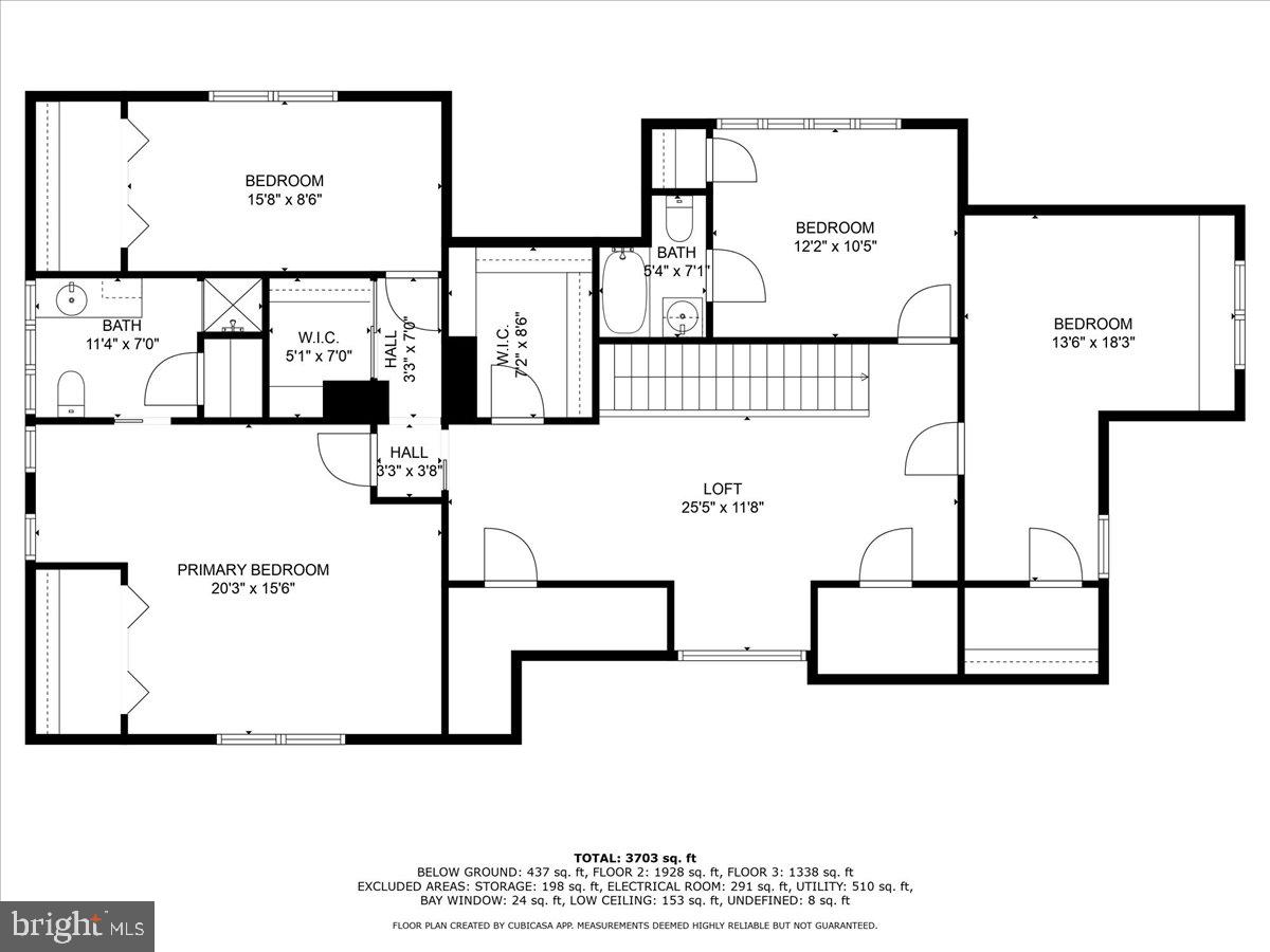 316 Chews Landing Road Haddonfield, NJ 08033 - Photo 54 of 55 Floor Plan - Upstairs
