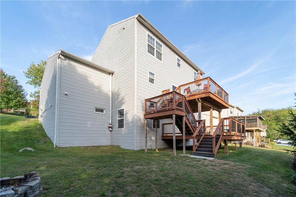 413 Lemmon Road Latrobe, PA 15650 - Photo 18 of 23 2 tier deck...Perfect for entertaining