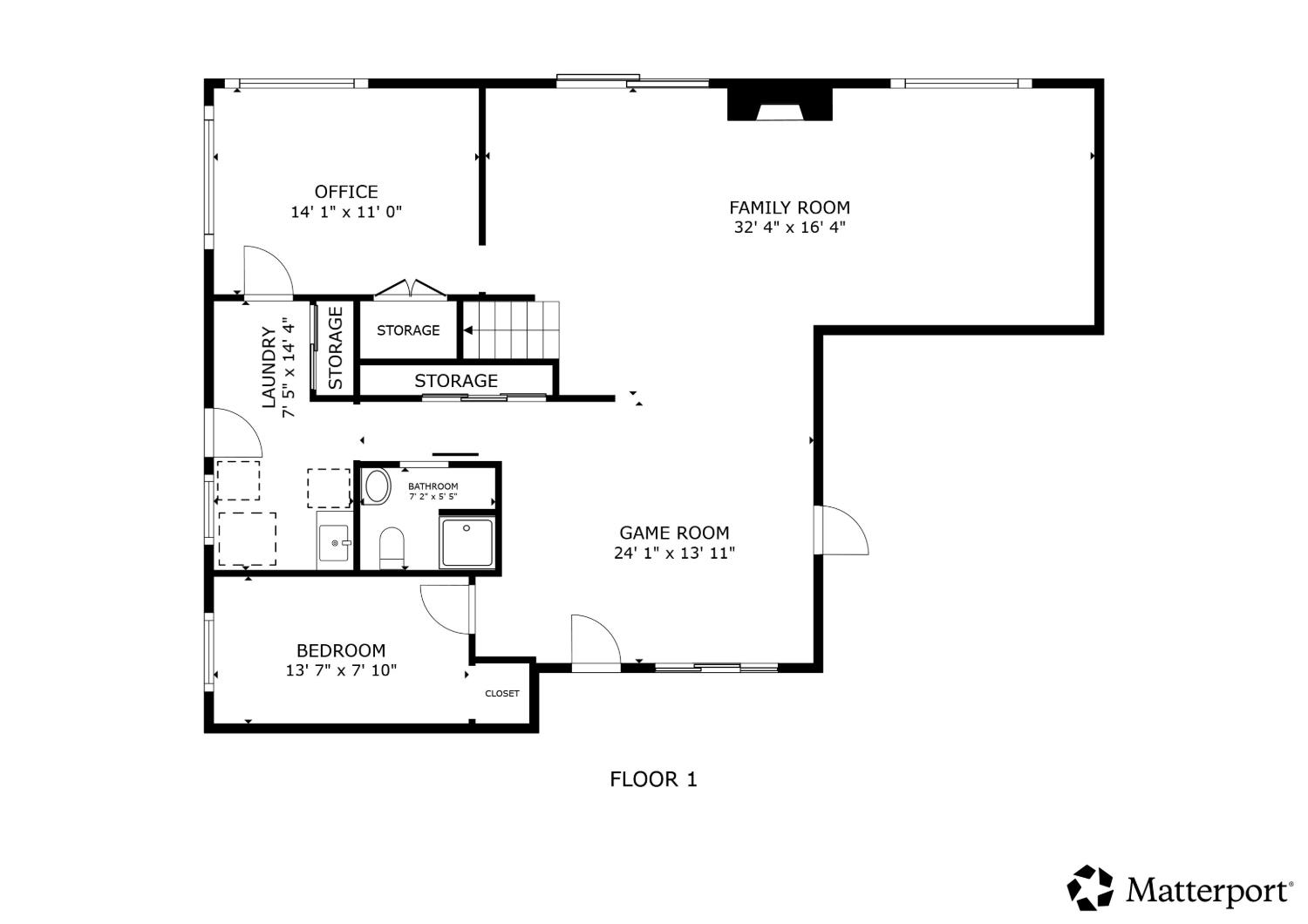 2650 West Twitchell Island Road Rio Vista, CA 94571 - Photo 60 of 60 Downstairs floorplan.