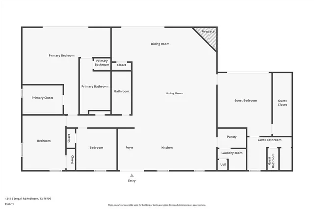 $1,175,000 | 1215 East Stegall Drive, Robinson, TX 76706