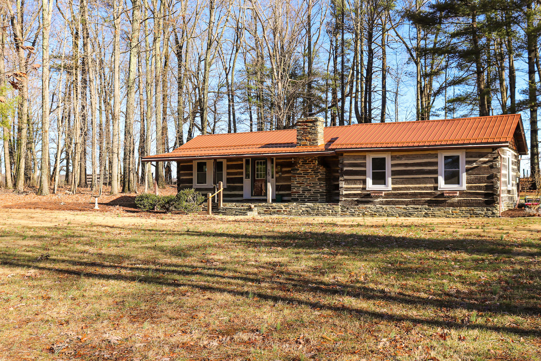 583 Alum Ridge Road Northwest Floyd, VA 24091 - Photo 21 of 22 a view of a house with a swimming pool