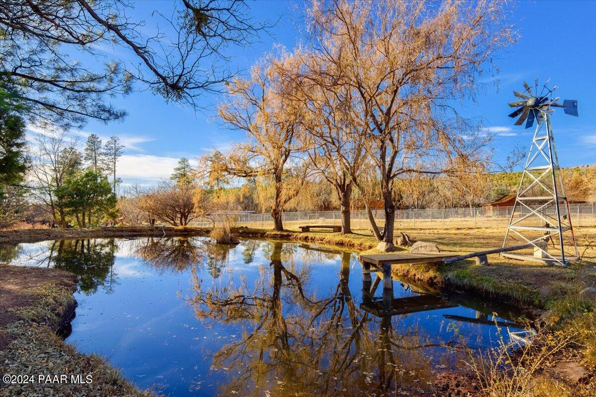1804 Pyle Ranch Road Payson, AZ 85541 - Photo 81 of 113 a view of outdoor space with seating area and trees around