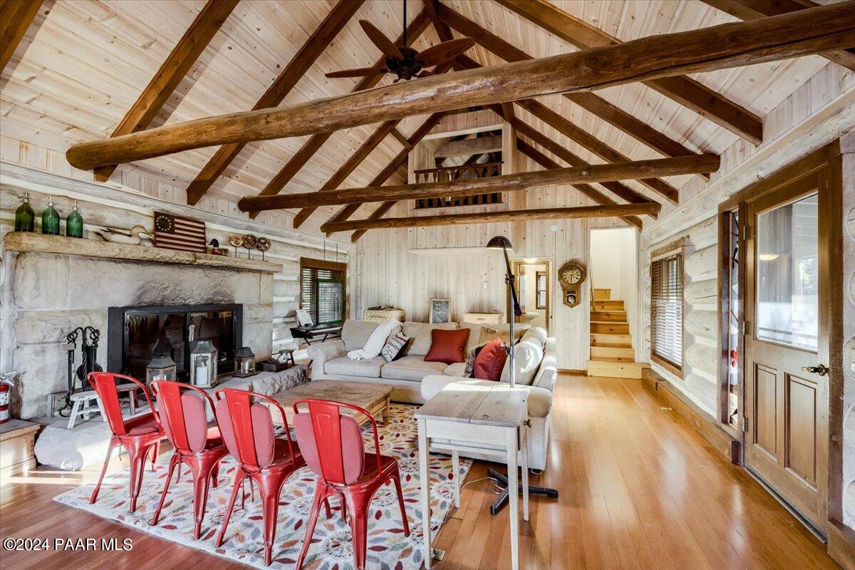 1804 Pyle Ranch Road Payson, AZ 85541 - Photo 99 of 113 a view of a room with lots of wooden furniture