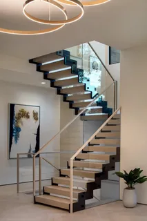 a view of entryway and hall