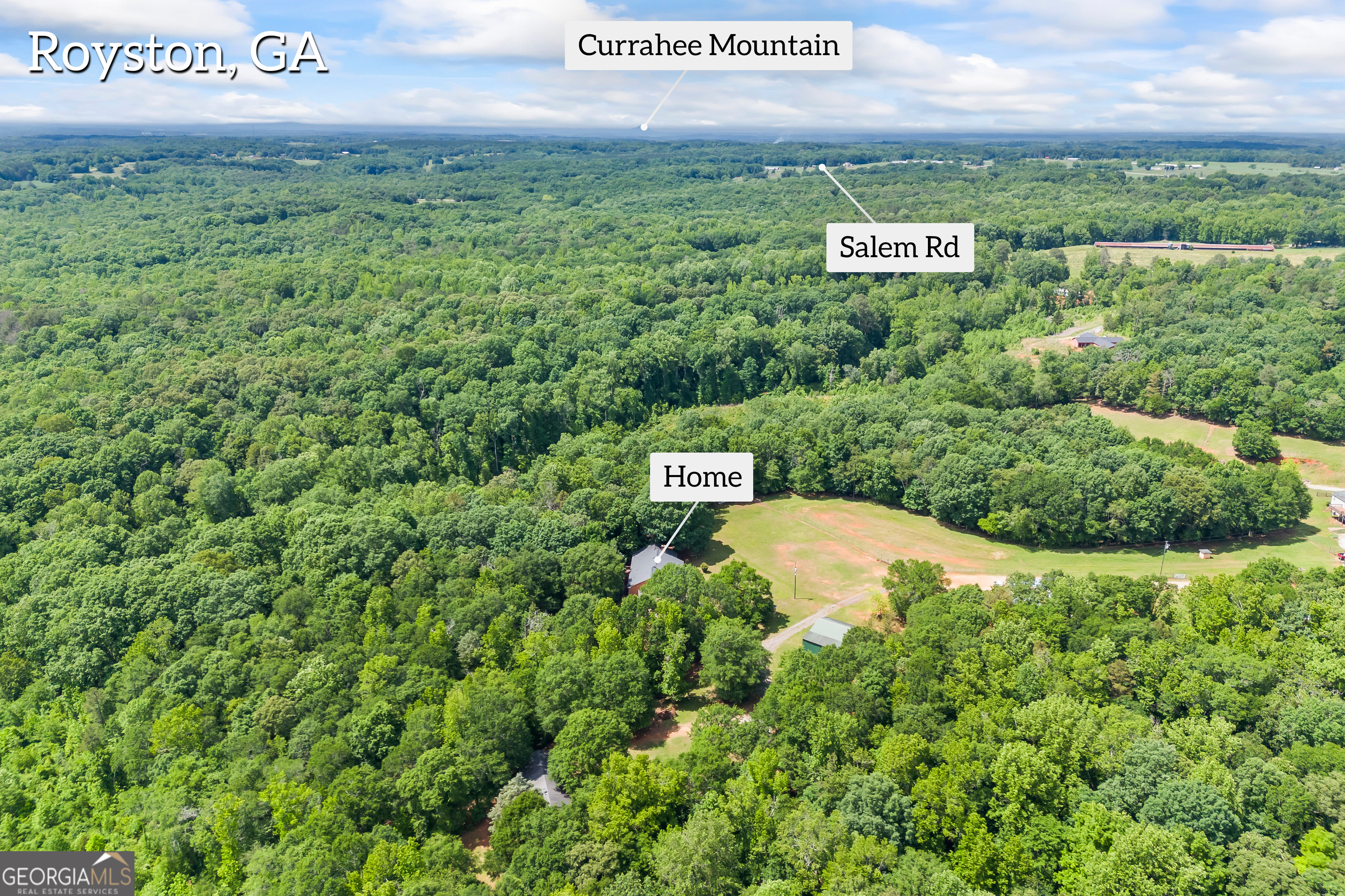 1112 Reno Road Royston, GA 30662 - Photo 8 of 74 a view of a outdoor space with a sign board