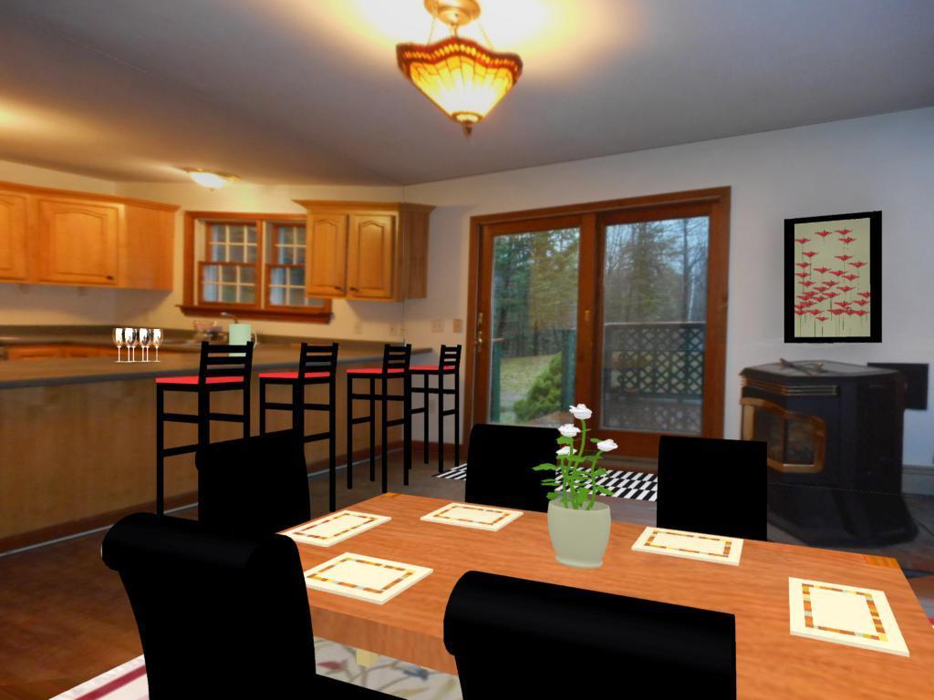 90 Rideout Lane Gardiner, ME 04345 - Photo 7 of 34 Virtual staging of dining and...