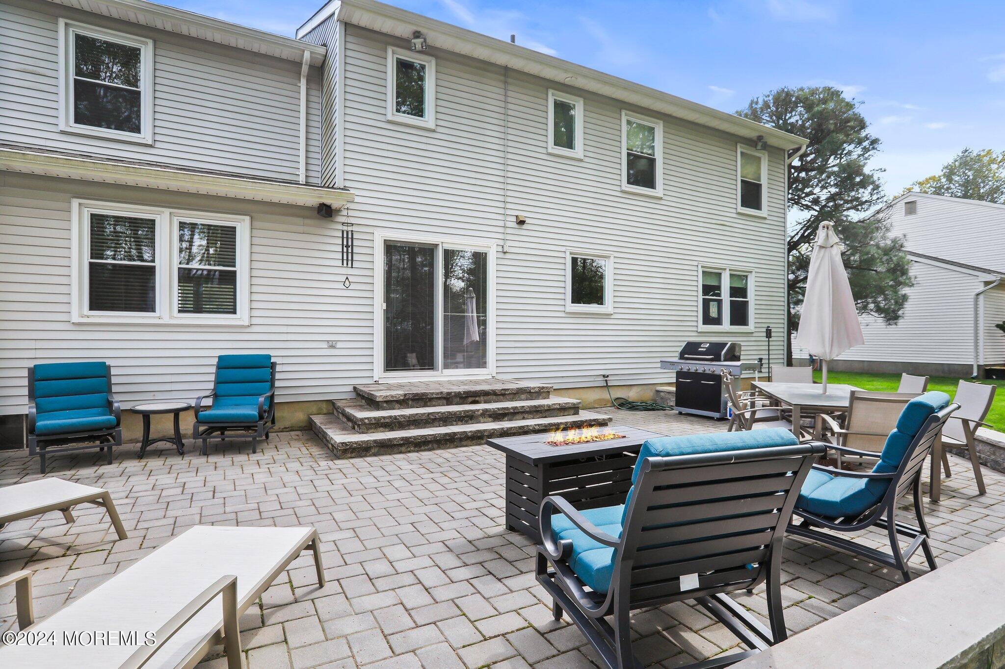 24 Apache Drive Manalapan, NJ 07726 - Photo 21 of 25 PAVER PATIO