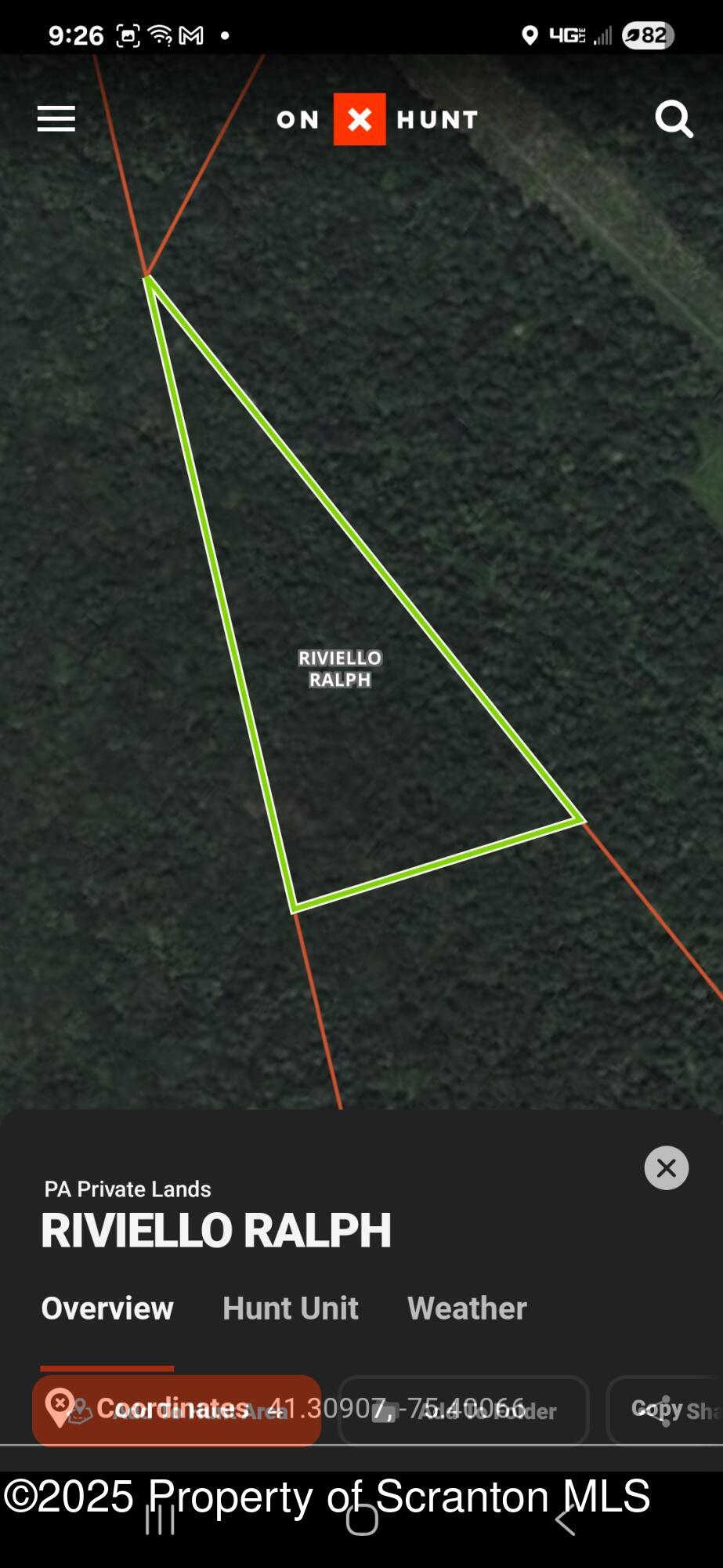 Gas Hollow Road Newfoundland, PA 18445 - Photo 19 of 20 Screenshot_20251004_092630_onX Hunt
