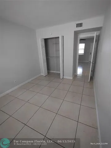 a view of empty room