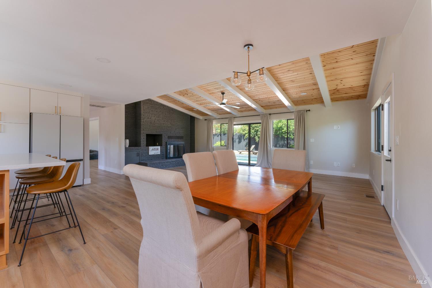 788 Walnut Avenue Ukiah, CA 95482 - Photo 11 of 36 a view of a dining room with furniture and wooden floor