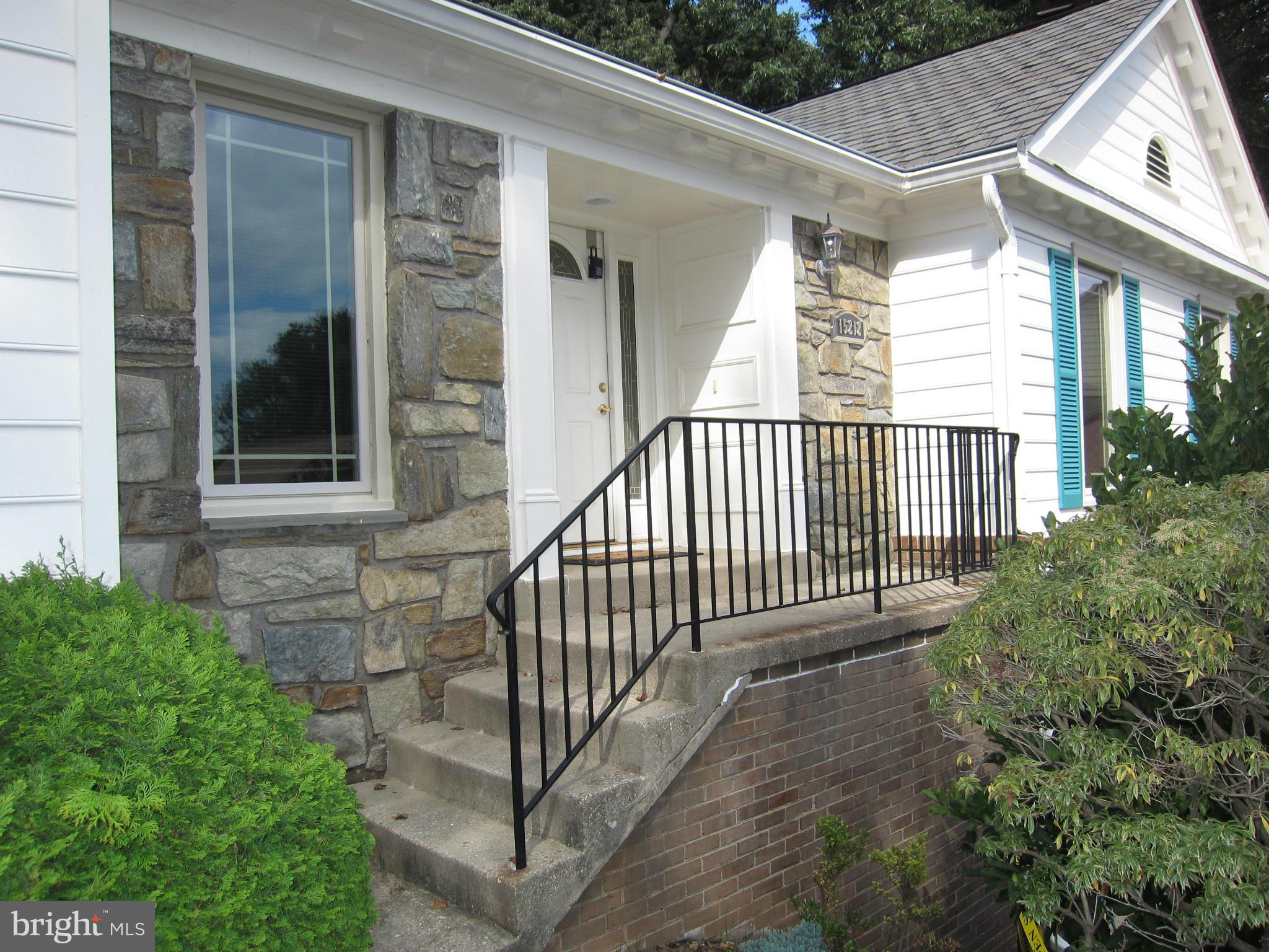 Covered front entry