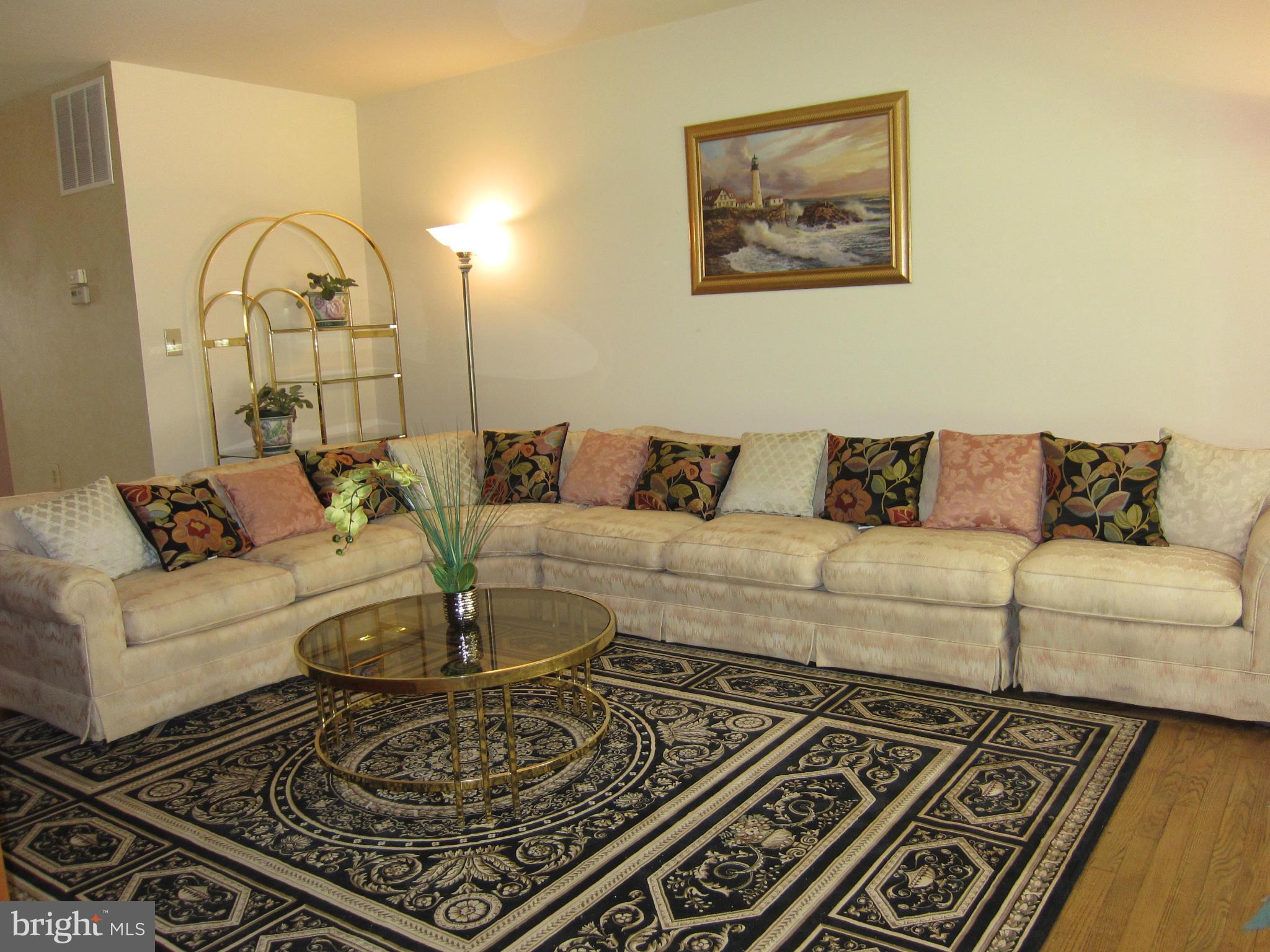 Family Room with doors to rear yard