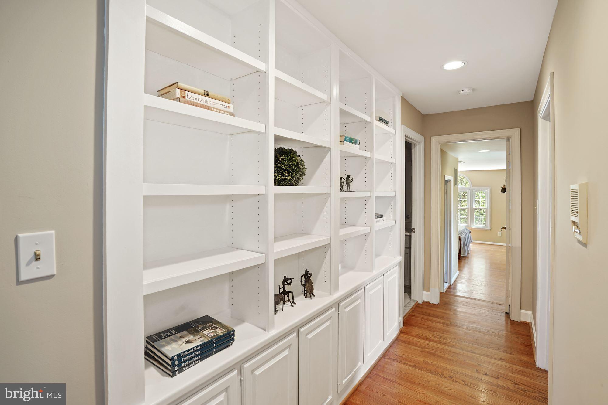 8913 Bells Mill Road Potomac, MD 20854 - Photo 28 of 48 Upper Level Built-ins