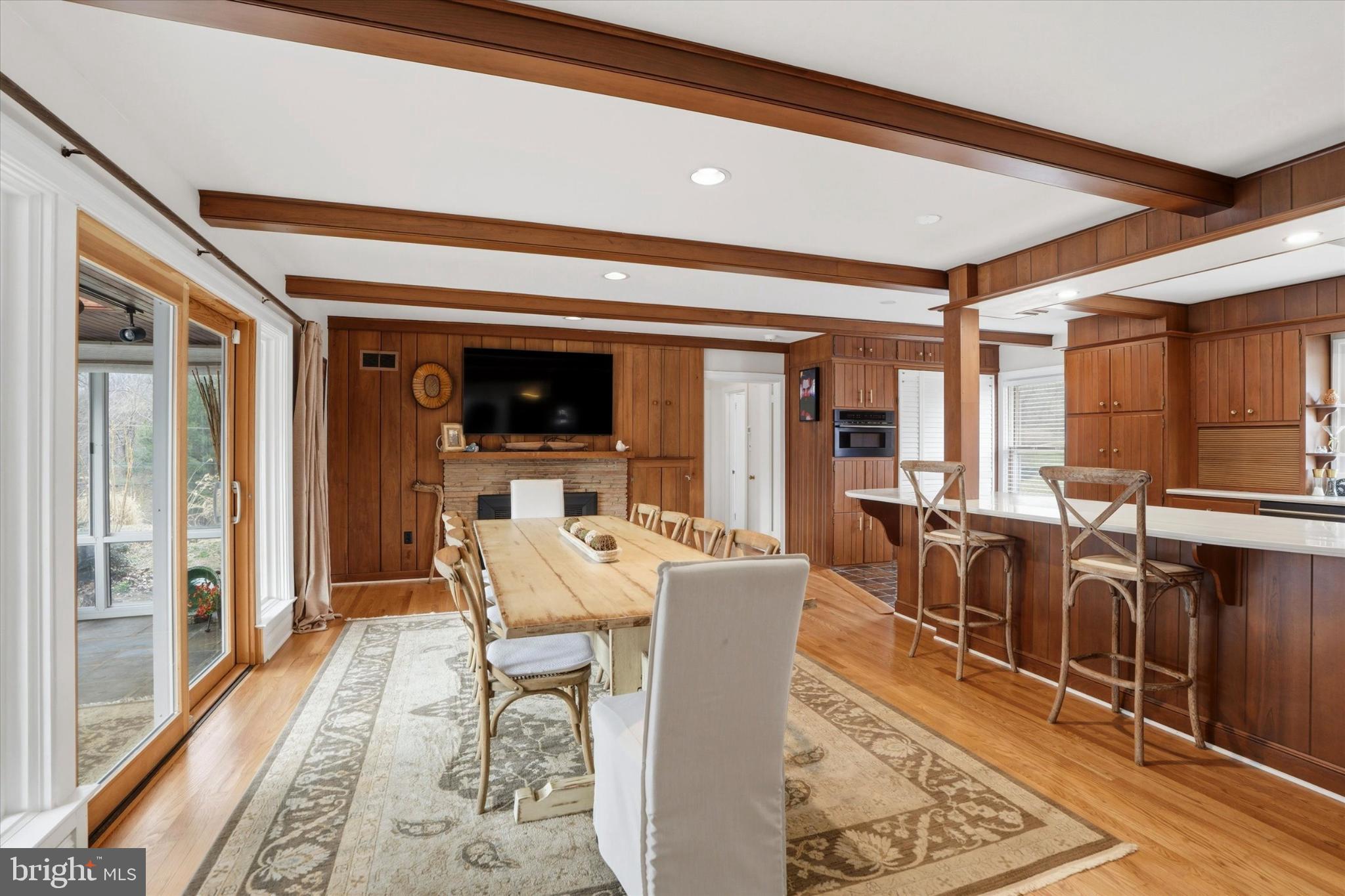 875 Locust Grove Road West Chester, PA 19382 - Photo 16 of 44 a view of a dining room with furniture window and wooden floor