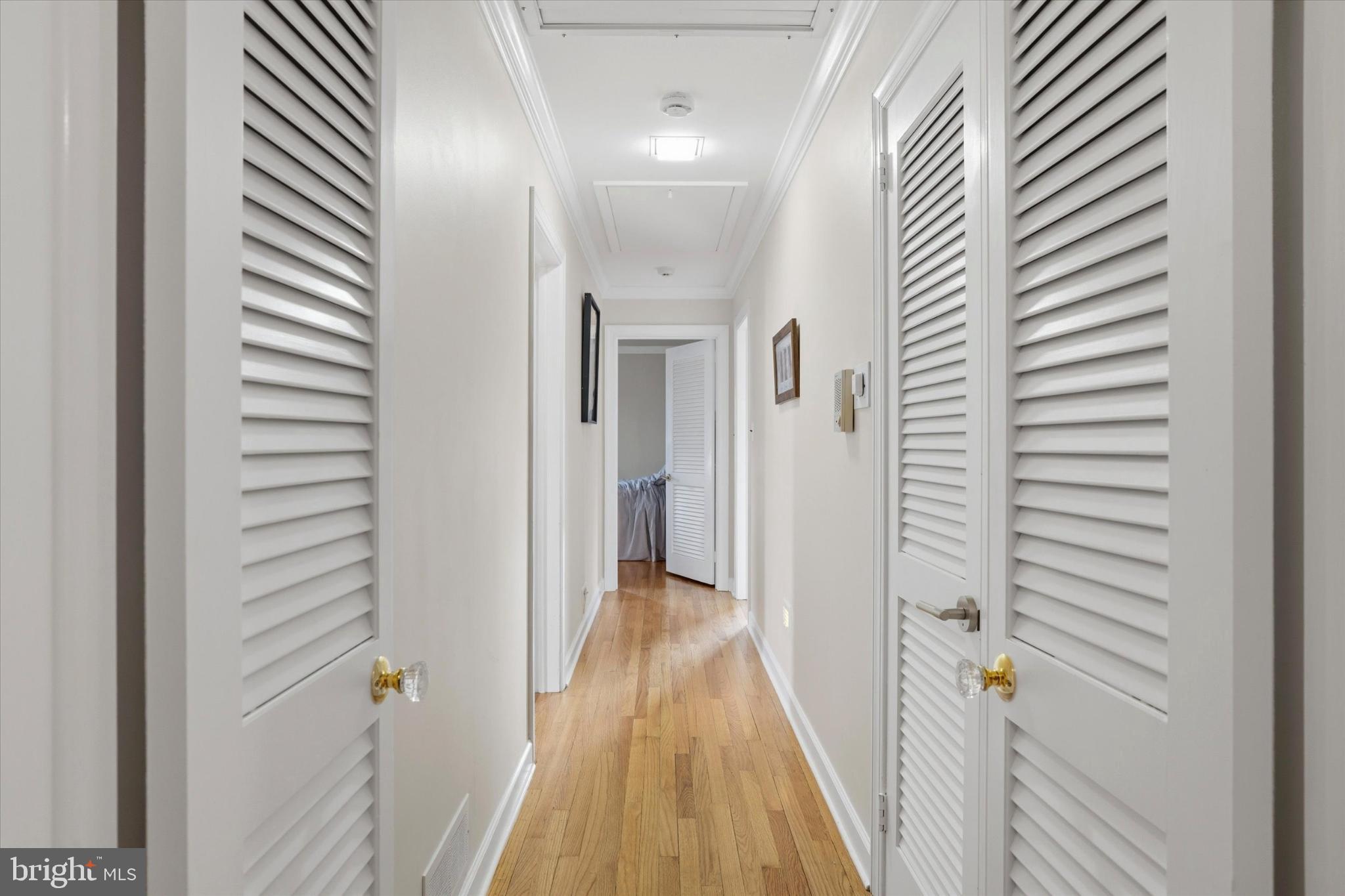 875 Locust Grove Road West Chester, PA 19382 - Photo 20 of 44 a view of a hallway with wooden floor