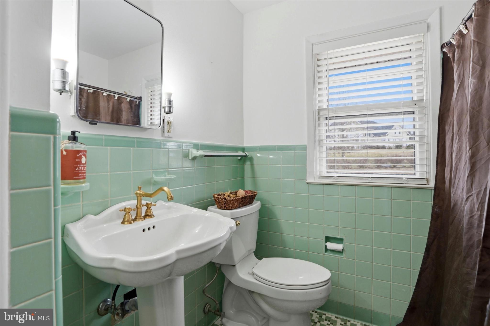 875 Locust Grove Road West Chester, PA 19382 - Photo 30 of 44 a bathroom with a sink a toilet and a mirror