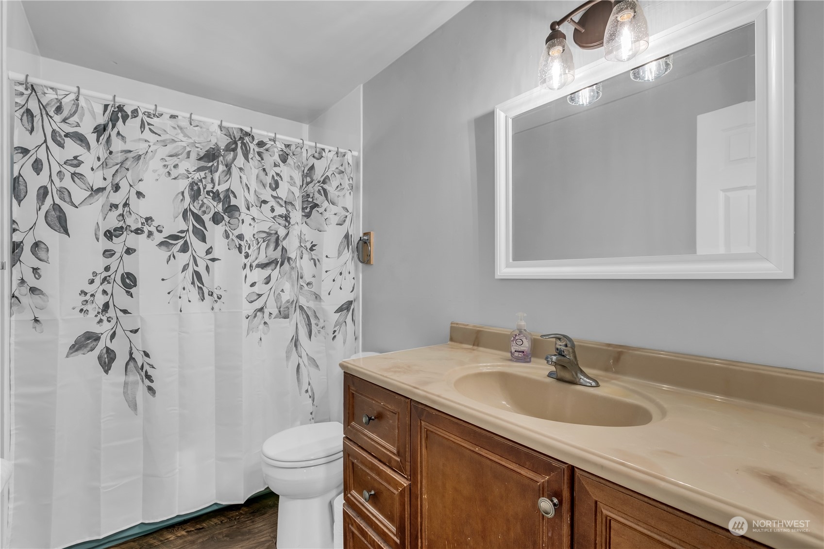 2093 Ryan Road Buckley, WA 98321 - Photo 15 of 25 a bathroom with a sink toilet and shower