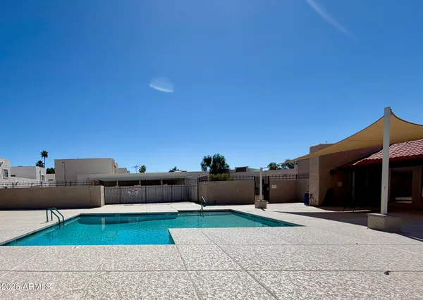 a view of a house with a outdoor space