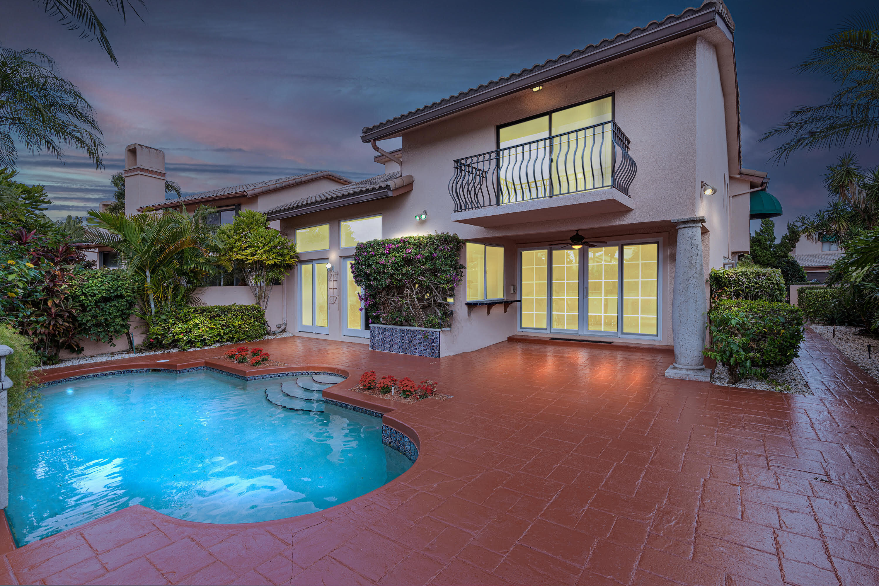6538 Via Benita Boca Raton, FL 33433 - Photo 35 of 45 Twilight 2